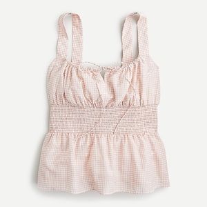 J. Crew smocked cami